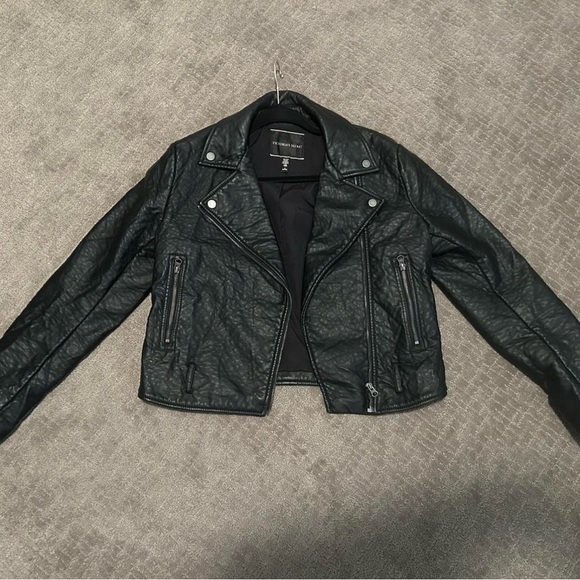 Victoria's Secret Jackets & Blazers - Victoria's Secret Black Leather Jacket